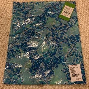 Lilly Pulitzer New Murfee Scarf Golf Shorely Blue